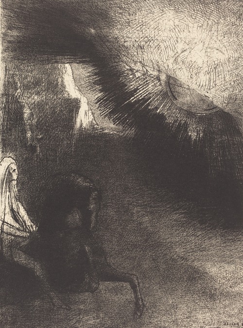 Pélerin du monde sublunaire (Pilgrim of the sublunary world) (1891)