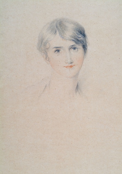 Portrait of Miss Rosamond Croker by Sir Thomas Lawrence - Artvee