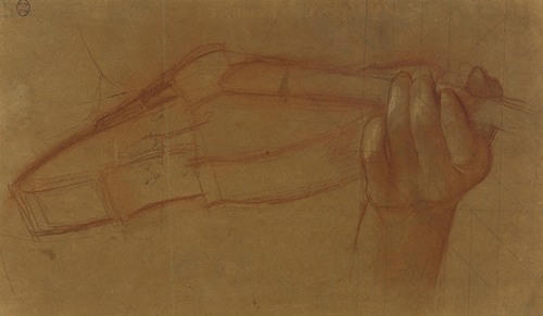 Etude de bras by Pascal-Adolphe-Jean Dagnan-Bouveret - Artvee