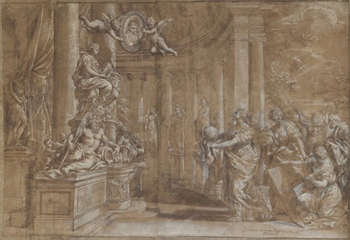 Allegory in Honor of Cardinal Antonio Barberini the Younger (1607-1671)