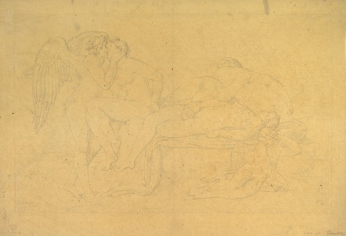 Mythological Scene, from the Legend of Cupid and Psyche