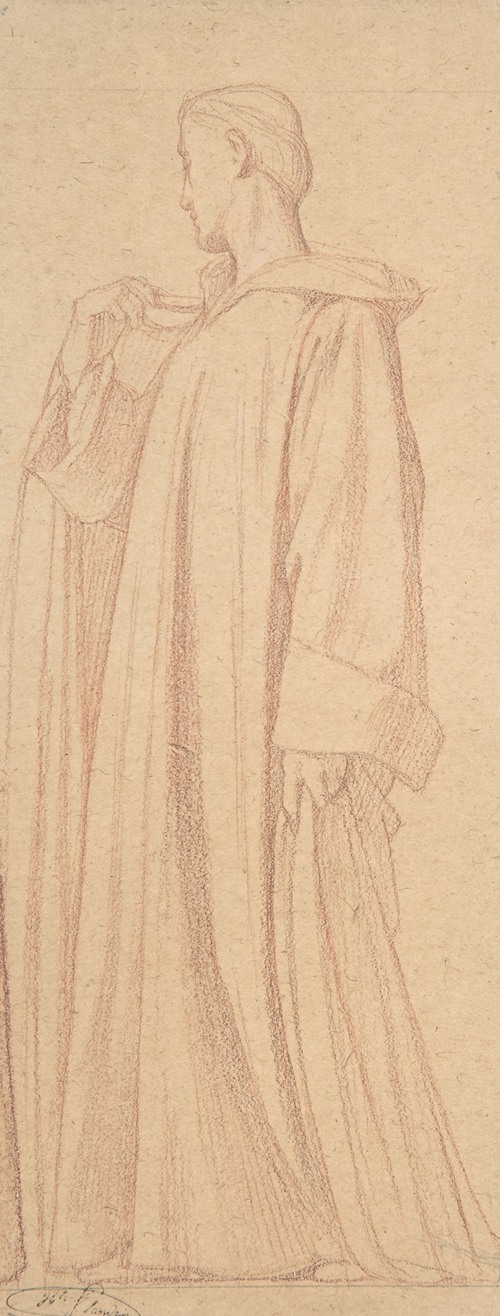 Saint Cloud; Study for the frieze at Saint-Vincent-de-Paul, Paris