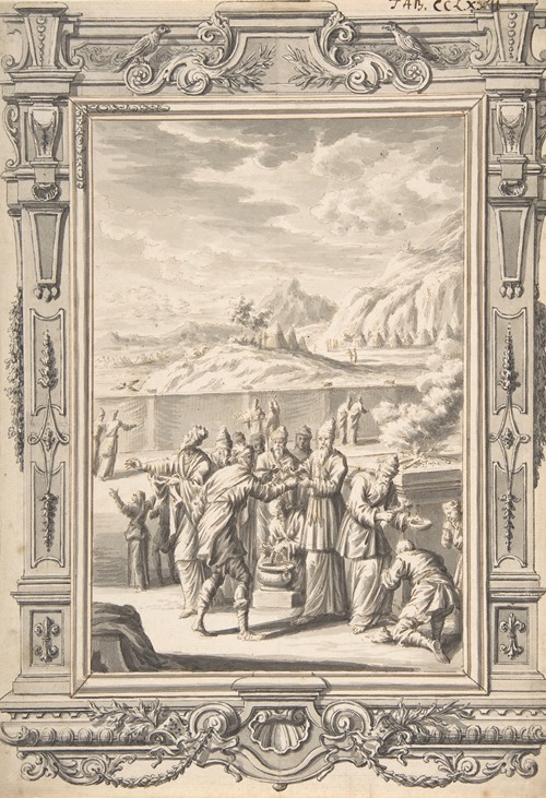 ‘The law of the leper in the day of his cleansing’