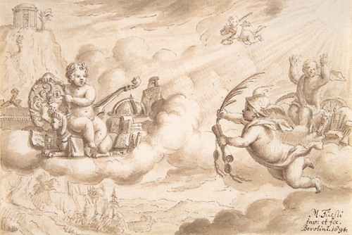 Allegory of Art and Knowledge with the Coat-of-Arms of Hans Wilpert Zoller