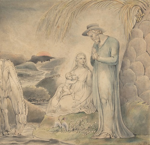The Rest on the Flight into Egypt (The Repose of the Holy Family in Egypt)