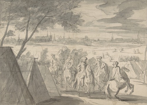 Louis XIV at the Siege of Douai, Seen from the South-East (July 1–6, 1667)