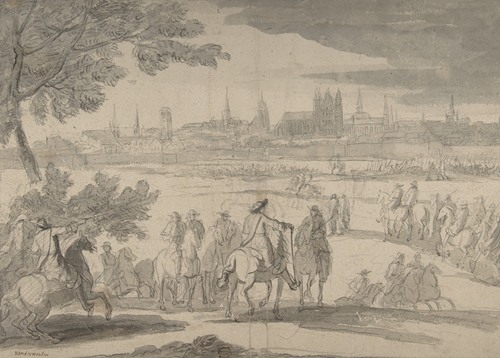 Louis XIV at the Siege of Tournai, Seen from the North-East (June 21-25, 1667)