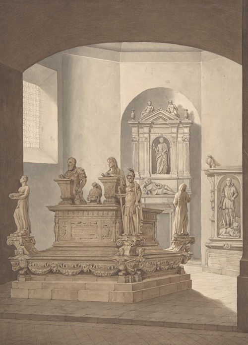 Tomb of Don Pedro de Toledo in San Gracomo degli Spagnuoli, Naples