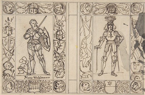 Study for Two Book Illustrations