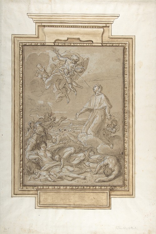Saint Rosalia Interceding for Victims of the Plague in Palestrina