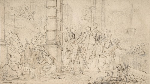 The Departure of Sancho Panza for the Island of Barataria