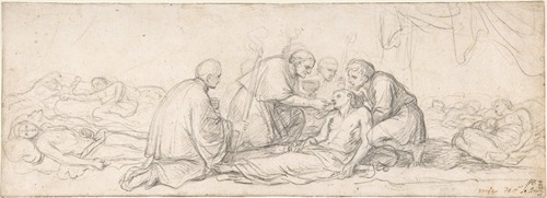 St. Charles Borromeo Giving Communion to the Plague-Stricken