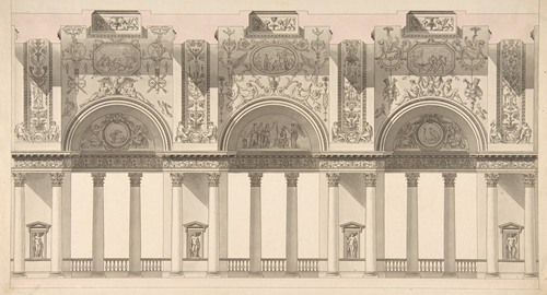 Section of a ‘Galerie dans le palais d’un souverain’