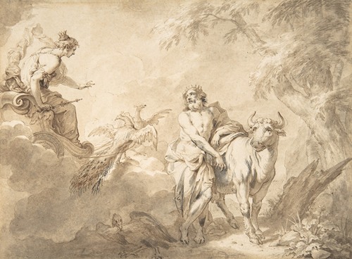Illustrations to the Metamorphoses of Ovid; Jupiter and Io (.1); Jupiter and Io, disguised as a white beifer (.2); Mercury Rescuing Io from Argus (.3)