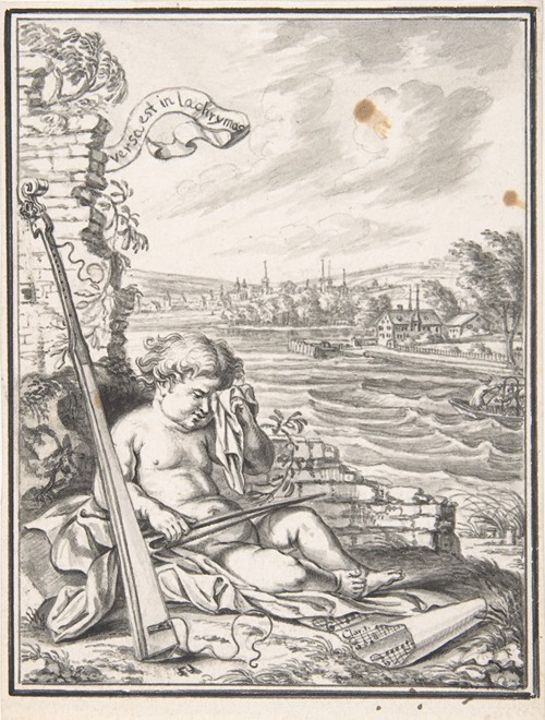Sketch for Title Page of the Neujahrsblatt vom Musiksaal, Zurich