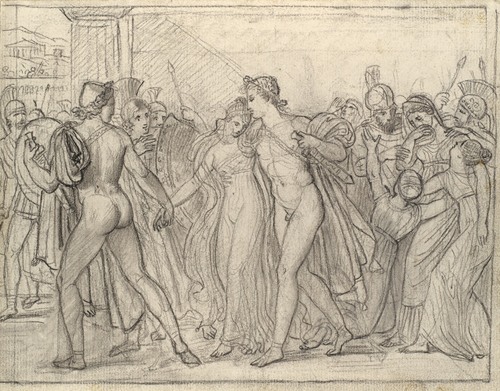 Composition Study for ‘Castor and Pollux Freeing Helen’