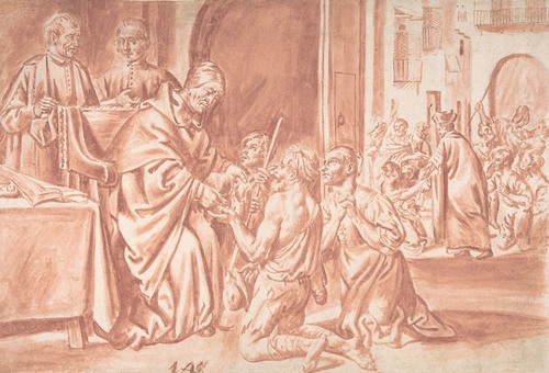 Thomas of Villanova, Archbishop of Valencia Distributing Alms to the Poor