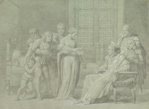 King Charles VIII of France with the Dying Gian Galeazzo Sforza at Pavia