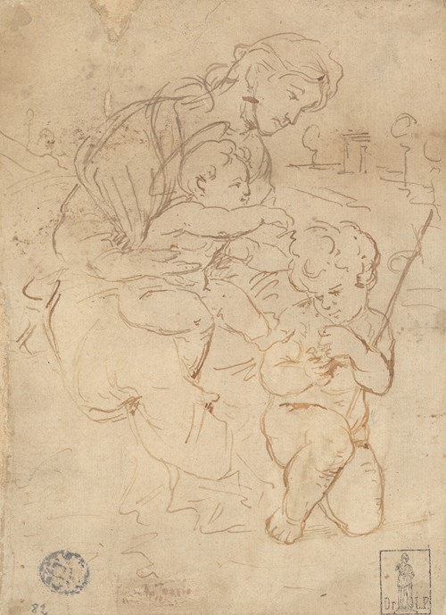 Madonna and Child with the Young Saint John the Baptist
