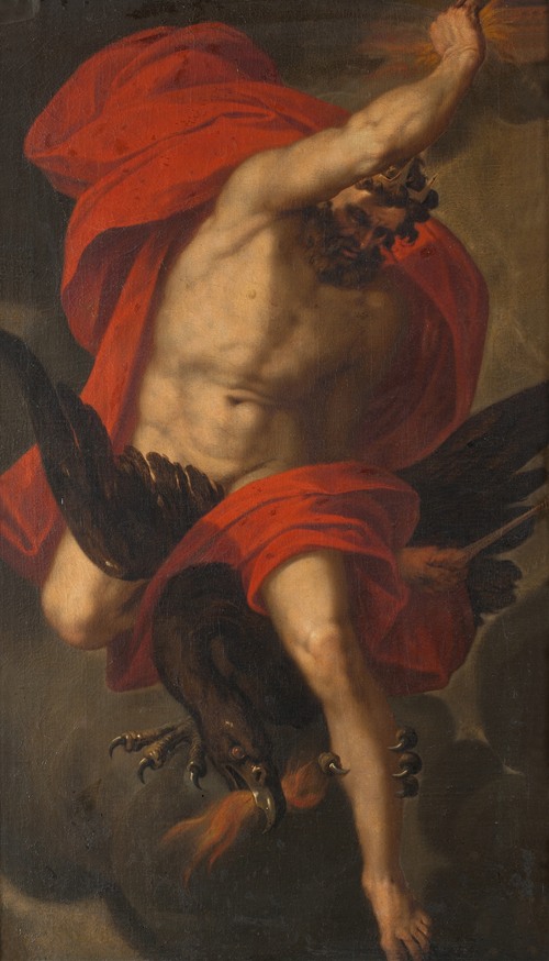 Jove with an Eagle and Lightning