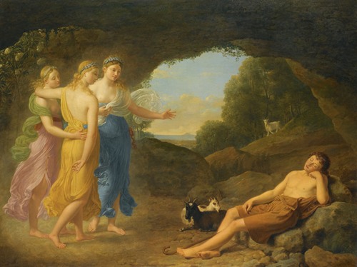 The Dream Of Daphnis In Which The Nymphs Foretell The Safe Return Of Chloe (1824)