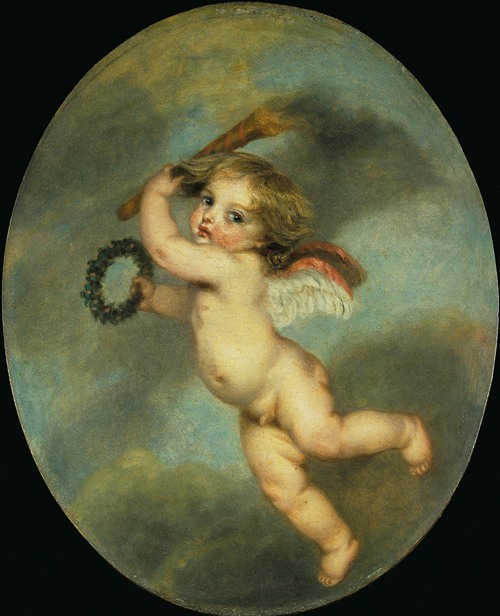 Flying Cupid with a Torch (c. 1790)