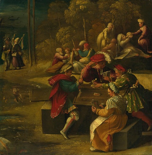 A Scene From Virgil’s Aeneid, From Alfonso I D’este’s Frieze In The ‘camerino D’alabastro’