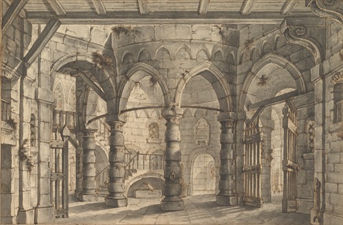 Design for a Stage Set (1700-1765)