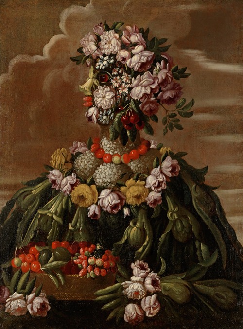 Anthropomorphic depictions of the four seasons 2