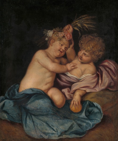 Two Infants, Personifications of Spring and Autumn