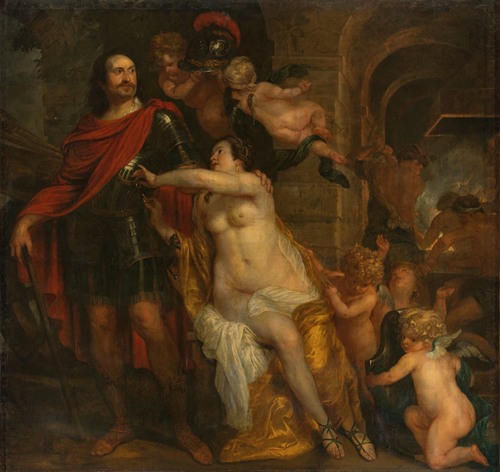 Venus Arming a Warrior, possibly Johan Maurits, Count of Nassau-Siegen, at the Forge of Vulcan