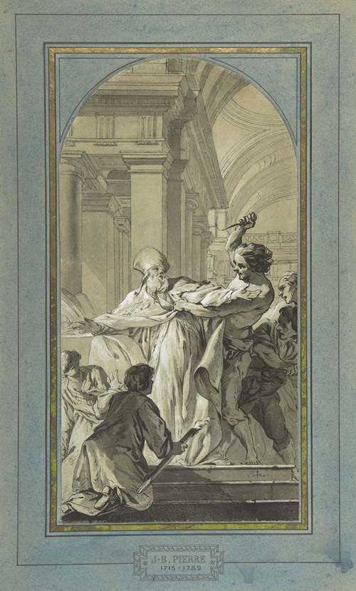 The Martyrdom of St. Thomas Becket, Archbishop of Canterbury