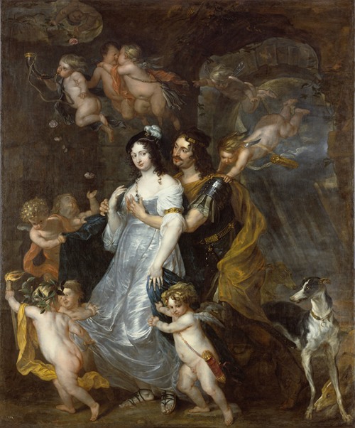 Dido and Aeneas in the cave (1646)