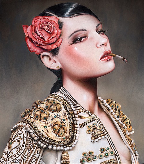 Dodger Girl by Brian Viveros - Artvee