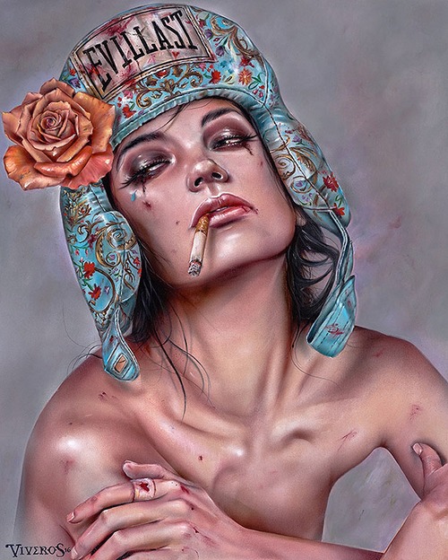 Dodger Girl by Brian Viveros - Artvee