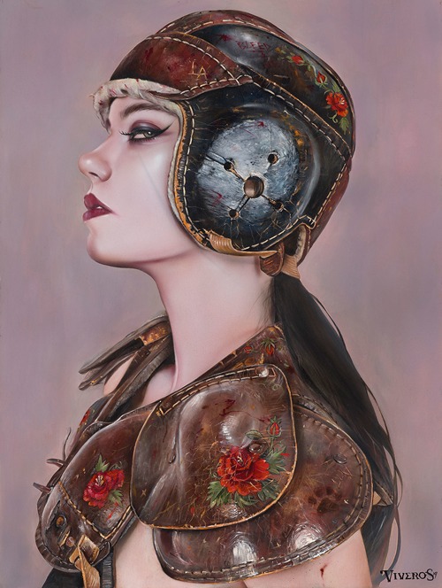 Dodger Girl by Brian Viveros - Artvee