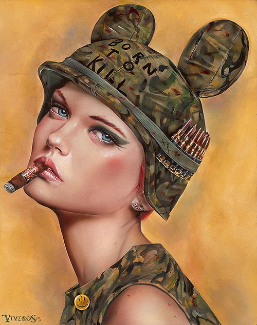 Dodger Girl by Brian Viveros - Artvee