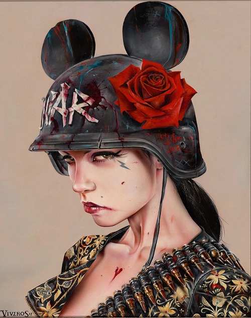 Dodger Girl by Brian Viveros - Artvee