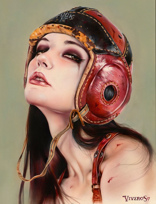 Dodger Girl by Brian Viveros - Artvee