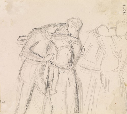 The Proscribed Royalist 1651 – Puritan Girl visiting Cavalier Lover