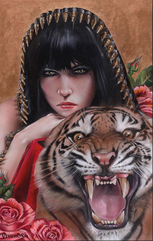 Dodger Girl by Brian Viveros - Artvee