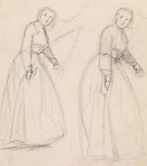 The Proscribed Royalist 1651 – Puritan Girl visiting Cavalier Lover