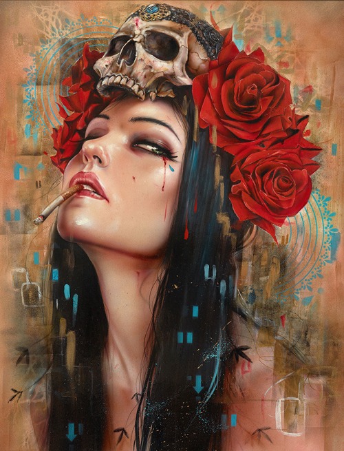 Dodger Girl by Brian Viveros - Artvee