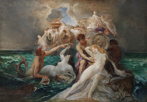 Poseidon und die Nereiden
