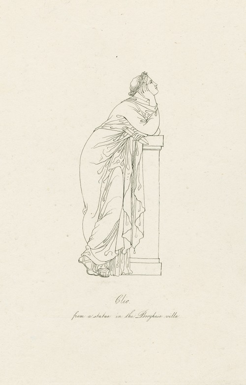 Clio, from a statue in the Borghese villa