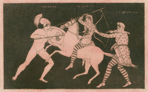 Combattimento di Teseo con Ippolita