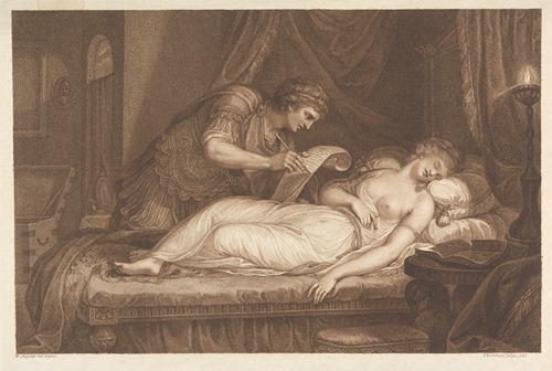Imogen’s Bedchamber in Cymbeline’s Palace, ‘Cymbeline,’ Act II, Scene II