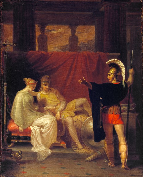 Hector reproving Paris