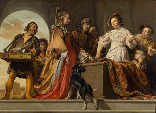 Achilles among the Daughters of Lycomedes (Ovid, Metamorphoses, XII, 162 ff)