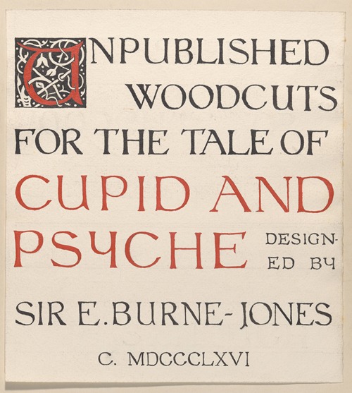 Tale of Cupid and Psyche – Title page